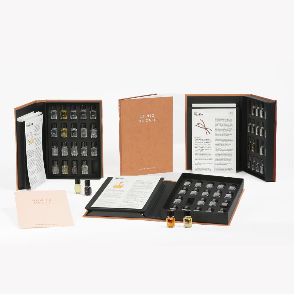 Kit Sensorial Le Nez du Cafe 60 frascos – www.koacafes.com.br
