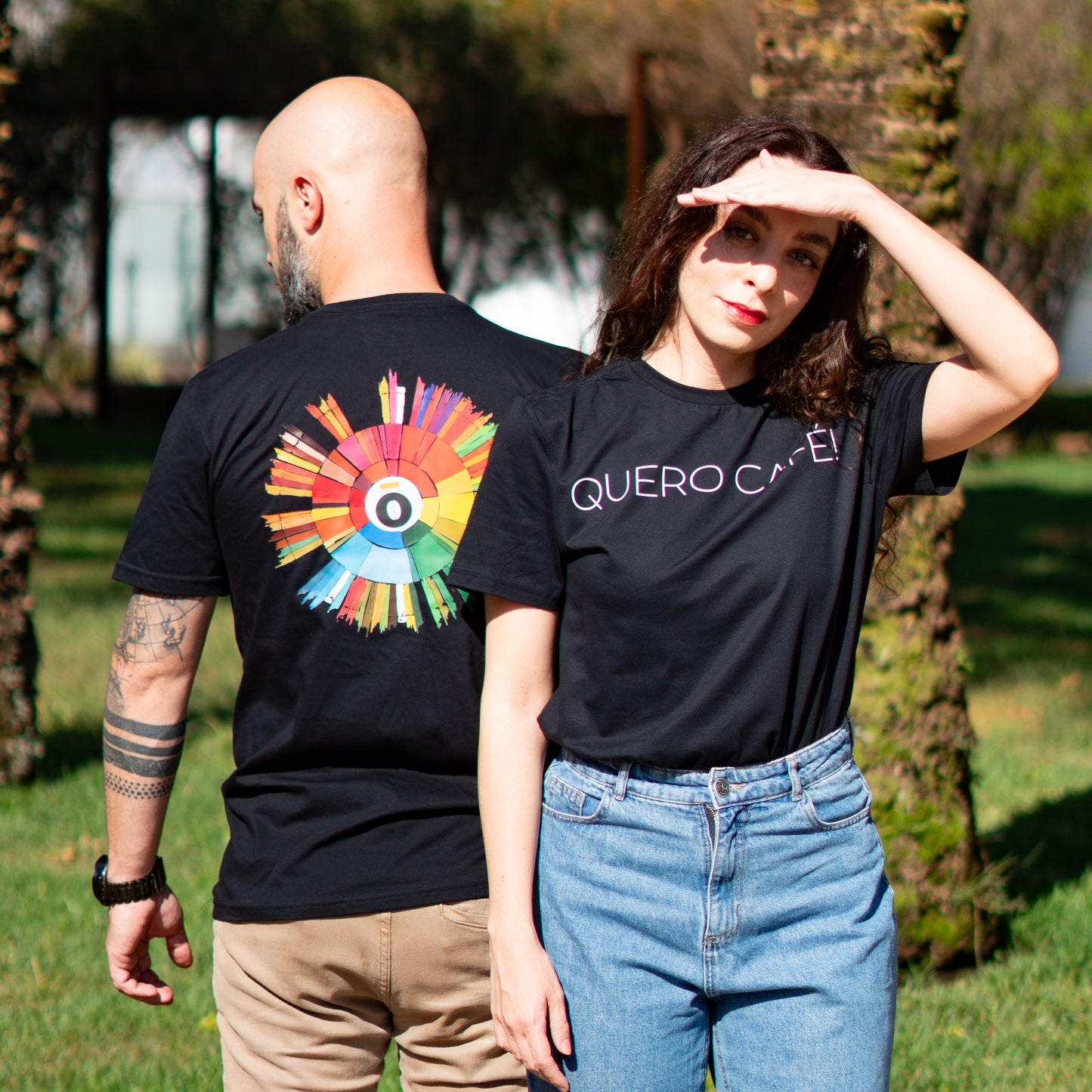 
                  
                    Camiseta Preta Quero café!
                  
                